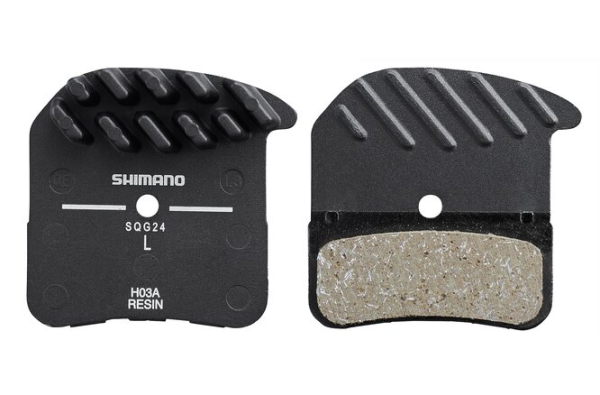 Shimano Bremsbeläge H03A Kunstharz mit Lamellen Paar