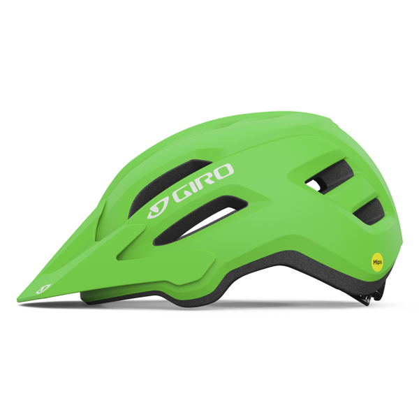 Giro Fixture II Youth MIPS Helmet, matte bright green, UY 50-57