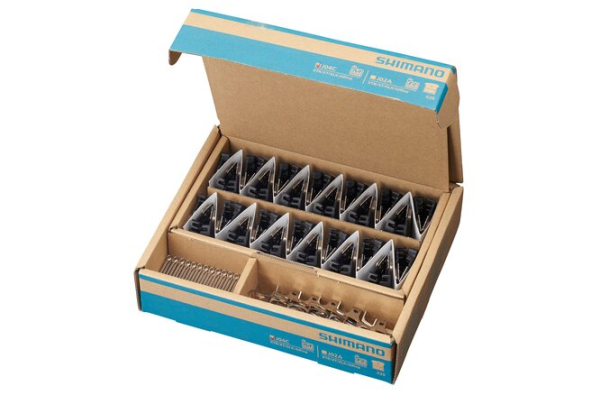 Shimano Bremsbeläge J05A Kunstharz mit Lamellen offen/Werkstattverpackung