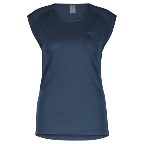 Scott Tank W's Defined Merino - metal blue/EU XL